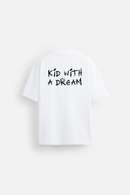 A DREAM FRENCH TERRY OVERSIZED T-SHIRT