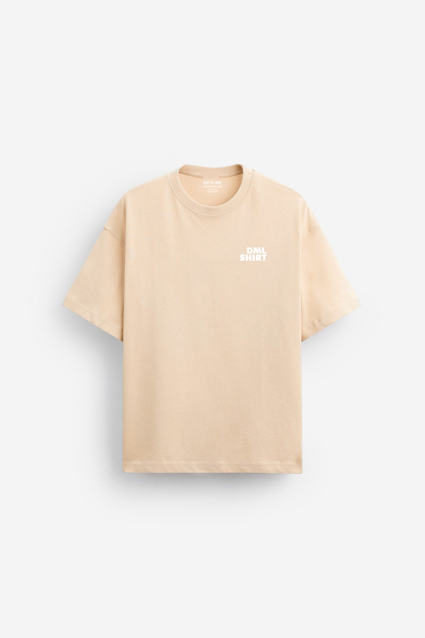 DML SHIRT FRENCH TERRY OVERSIZED T-SHIRT