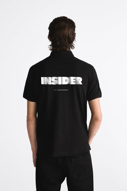 INSIDER WHITE POLO SHIRT