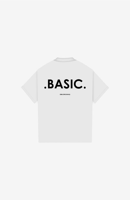 BASIC WHITE POLO SHIRT