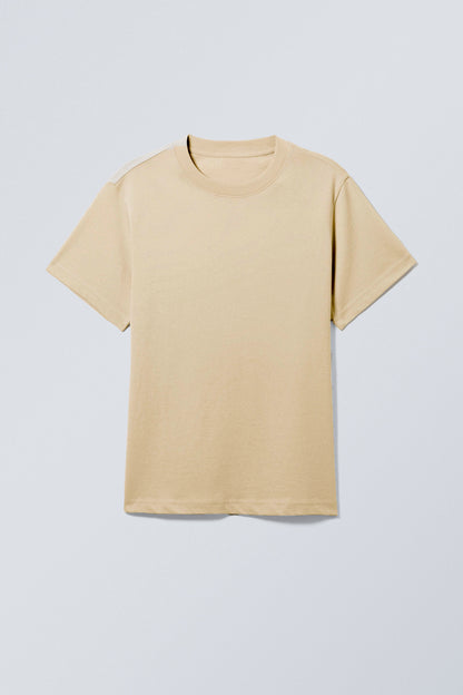 SUPRIMA COTTON SAND REGULAR CLASSIC TSHIRT