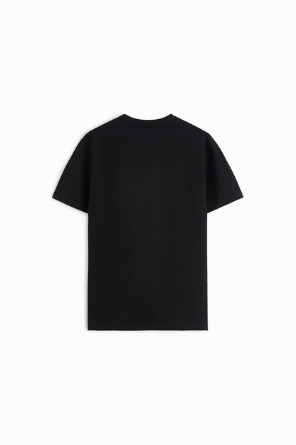 DUCK YOU PREMIUM COTTON ROUND NECK BLACK T-SHIRT