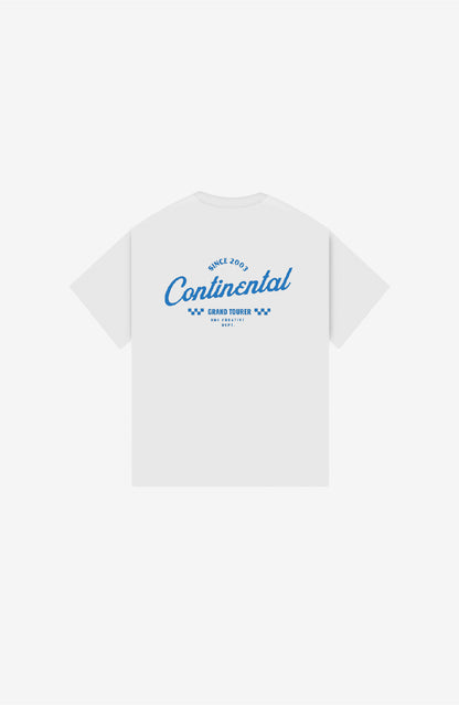 CONTINENTAL VINTAGE WHITE OVERSIZED T-SHIRT