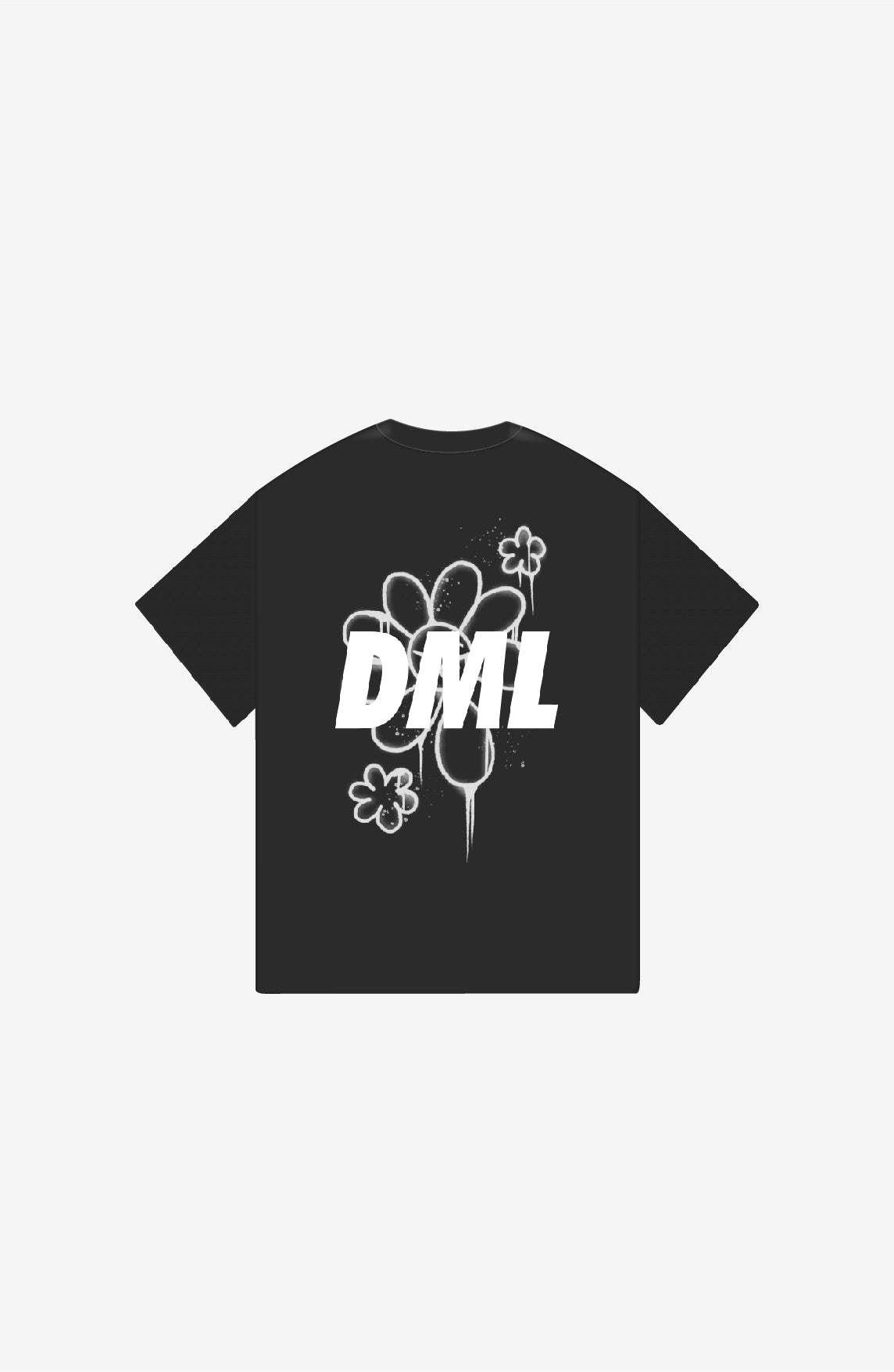 DML ART PREMIUM BLACK OVERSIZED T-SHIRT