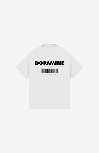 DOPAMINE WHITE POLO SHIRT