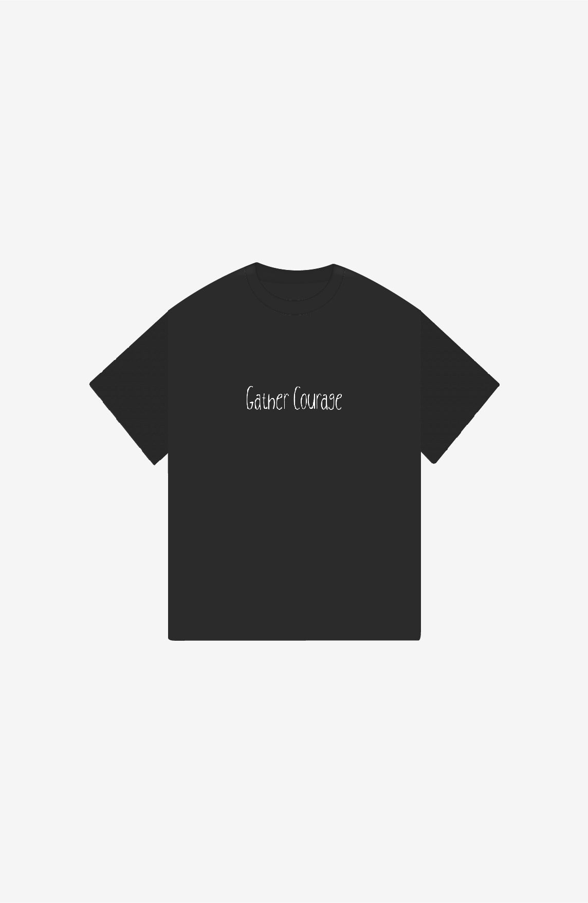 GATHER COURAGE PREMIUM OVERSIZE T-SHIRT