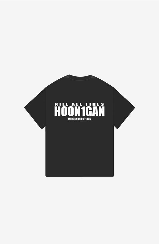 HOONIGAN VINTAGE BLACK OVERSIZED T-SHIRT