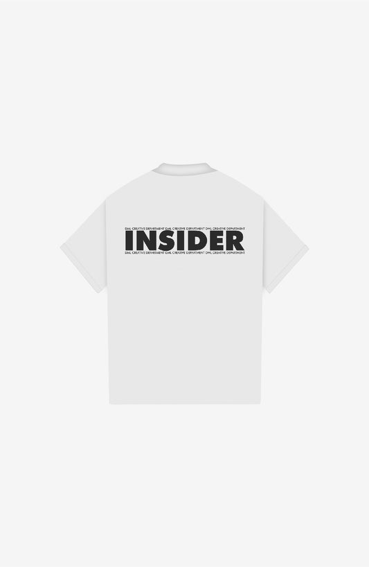 INSIDER WHITE POLO SHIRT