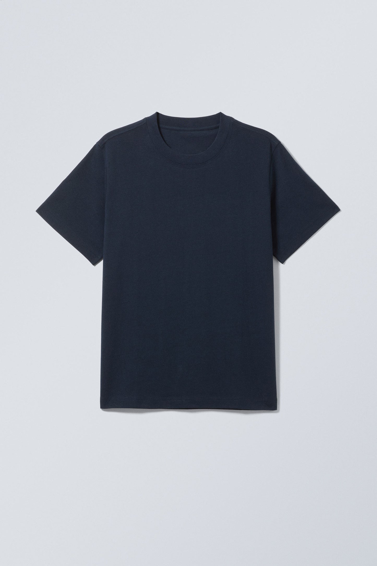 SUPRIMA COTTON NAVY REGULAR CLASSIC TSHIRT