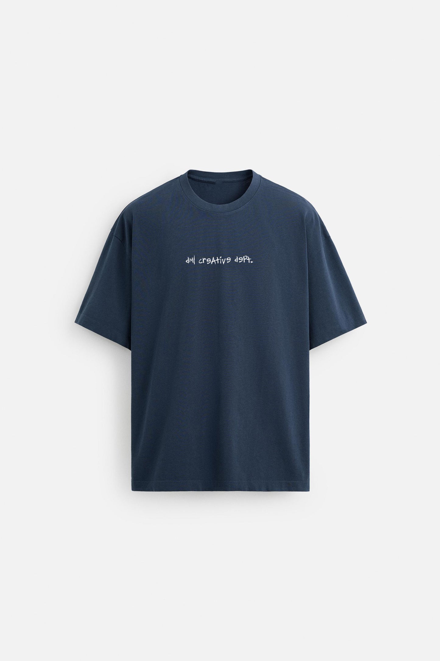 DREAM NAVY PORSCHE PREMIUM FRENCH TERRY OVERSIZED T-SHIRT