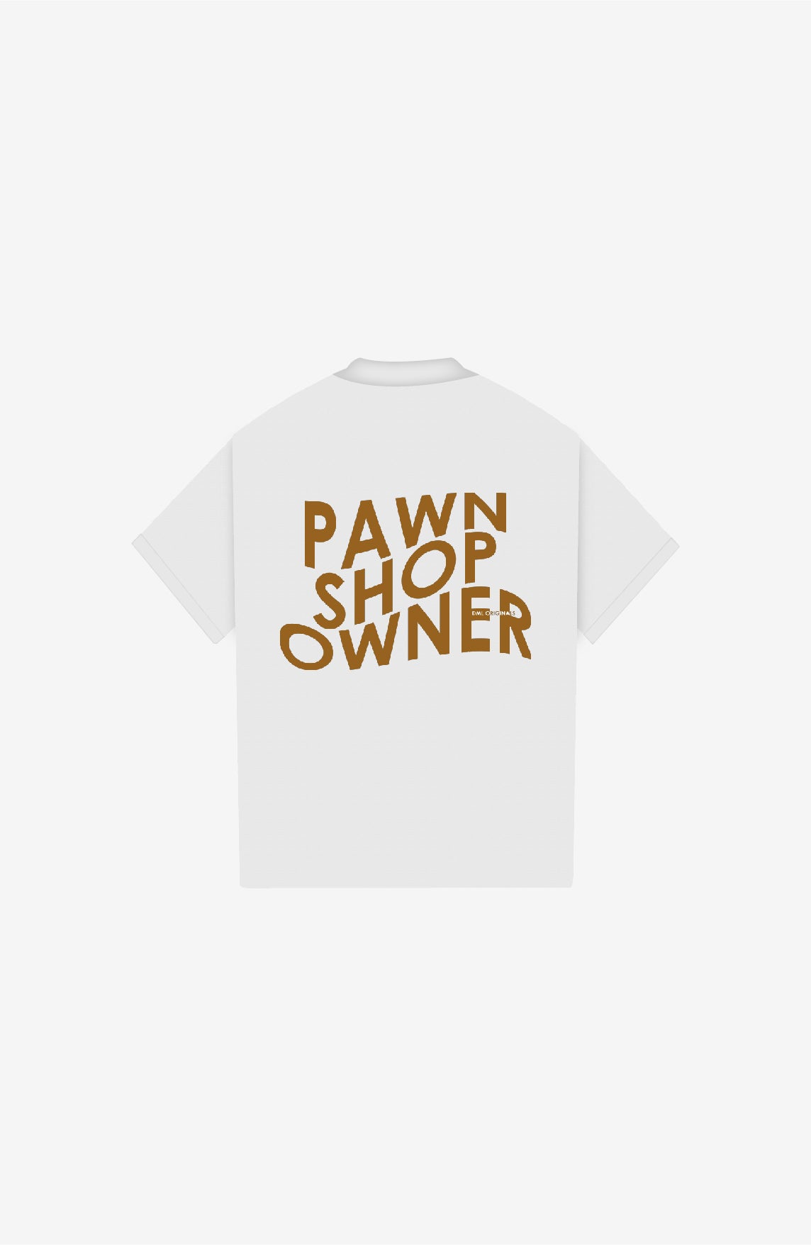 PAWN SHOP OWNER WHITE POLO SHIRT