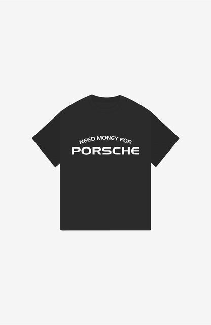 MONEY PORSCHE BLACK OVERSIZED T-SHIRT