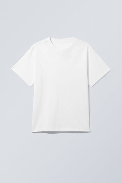 SUPRIMA COTTON WHITE REGULAR CLASSIC TSHIRT