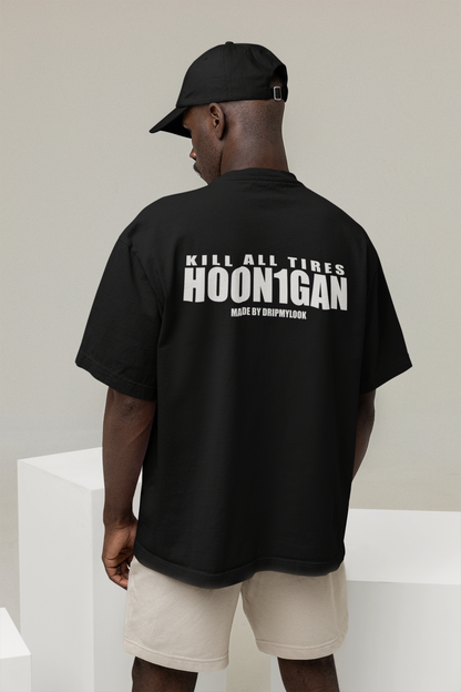 HOONIGAN VINTAGE BLACK OVERSIZED T-SHIRT