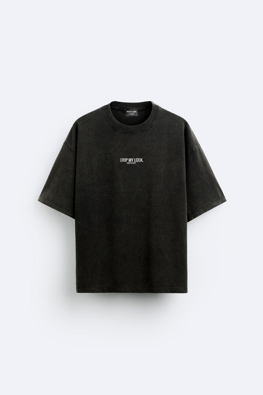 VENOM BLACK ACID OVERSIZED T-SHIRT