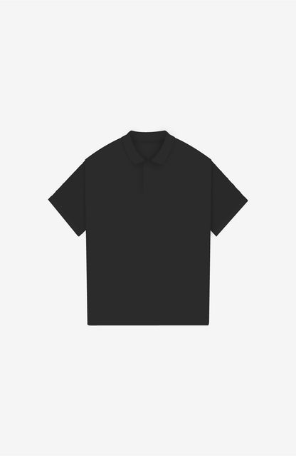 MUTUAL BLACK POLO SHIRT