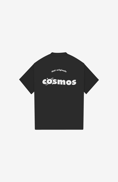 COSMOS BLACK POLO SHIRT