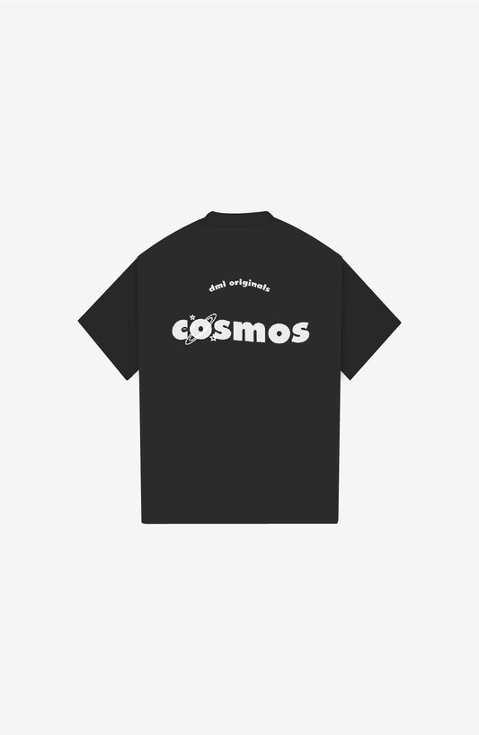 COSMOS BLACK POLO SHIRT