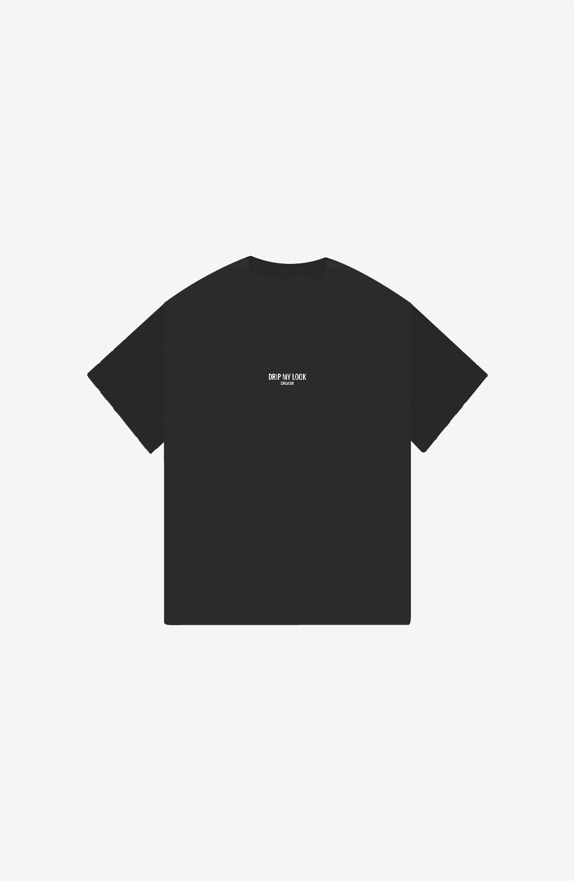 DML ORIGINALS BLACK OVERSIZE T-SHIRT