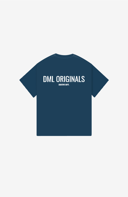 DML ORIGINALS NAVY OVERSIZE T-SHIRT