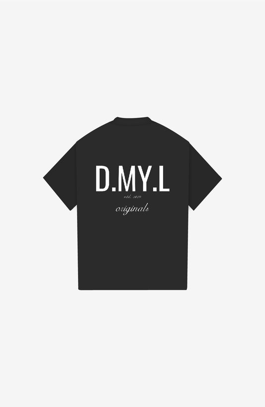 DMYL ORIGINALS BLACK POLO SHIRT