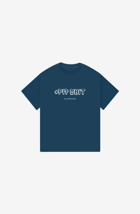 FOREVER IN PROFIT NAVY OVERSIZE T-SHIRT