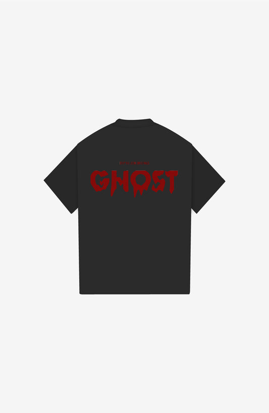 GHOST BLACK POLO SHIRT