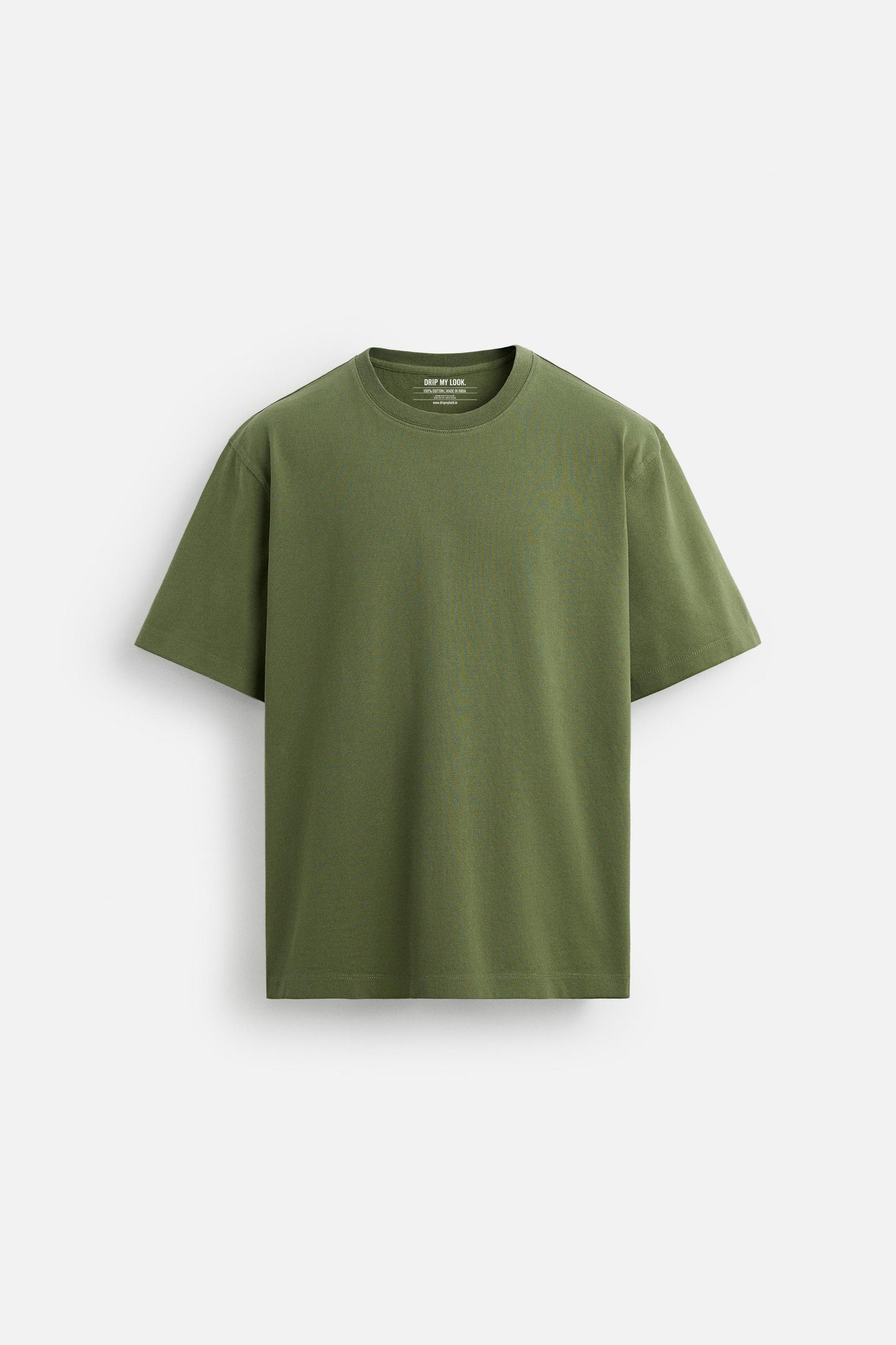 FOREST GREEN PREMIUM LOOPKNIT TERRY OVERSIZED T-SHIRT