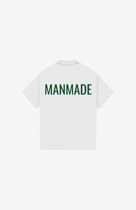 MANMADE WHITE POLO SHIRT