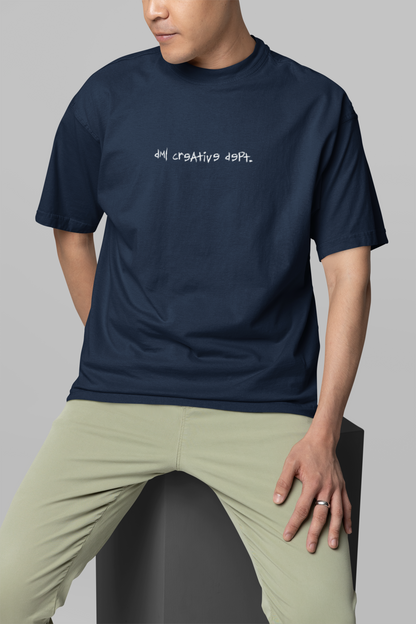 NEED MONEY FOR PORSCHE NAVY OVERSIZED T-SHIRT