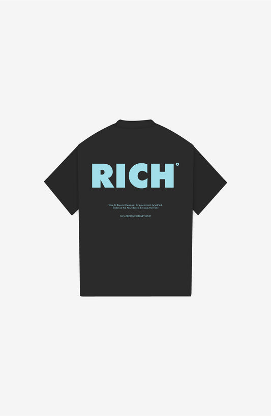 RICH BLACK POLO SHIRT